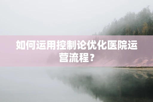 如何运用控制论优化医院运营流程？