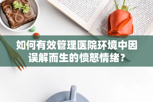 如何有效管理医院环境中因误解而生的愤怒情绪？