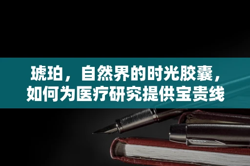 琥珀，自然界的时光胶囊，如何为医疗研究提供宝贵线索？