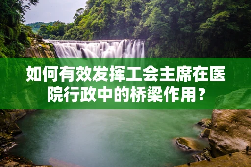 如何有效发挥工会主席在医院行政中的桥梁作用？