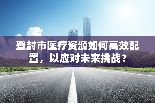 登封市医疗资源如何高效配置，以应对未来挑战？