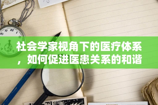 社会学家视角下的医疗体系，如何促进医患关系的和谐？