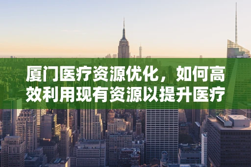 厦门医疗资源优化，如何高效利用现有资源以提升医疗服务质量？