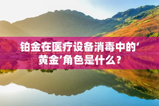 铂金在医疗设备消毒中的‘黄金’角色是什么？