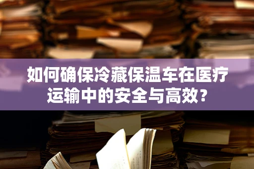 如何确保冷藏保温车在医疗运输中的安全与高效？